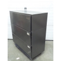 RGO Grey 3 Drawer Flip Front Lateral File or Tool Cabinet